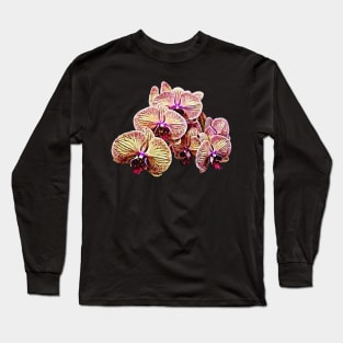 Group of Phalaenopsis Orchids Long Sleeve T-Shirt